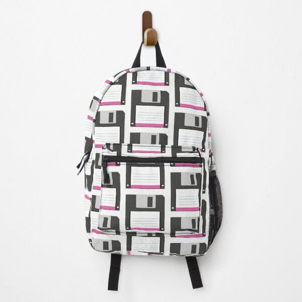 Item preview, Floppy Disk Black/Pink designed and sold by WearWolfStudios.