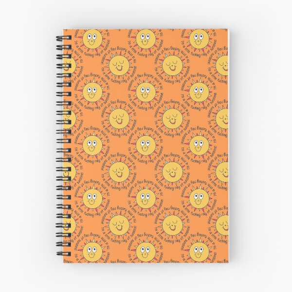 Item preview, Fucking little ray of sunshine - warm zesty orange designed and sold by FrancesPoff.