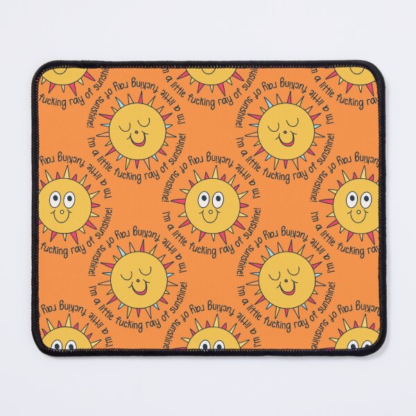 Item preview, Fucking little ray of sunshine - warm zesty orange designed and sold by FrancesPoff.