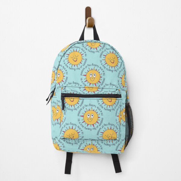 Item preview, Fucking little ray of sunshine - soft aqua blue designed and sold by FrancesPoff.