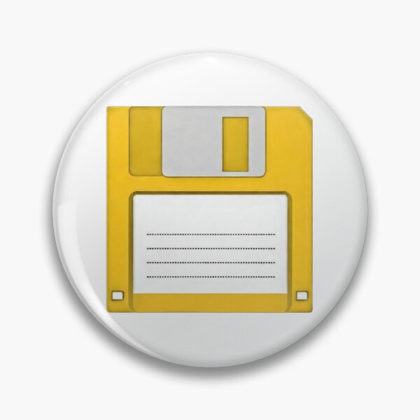 Item preview, Floppy Disk Yellow designed and sold by WearWolfStudios.