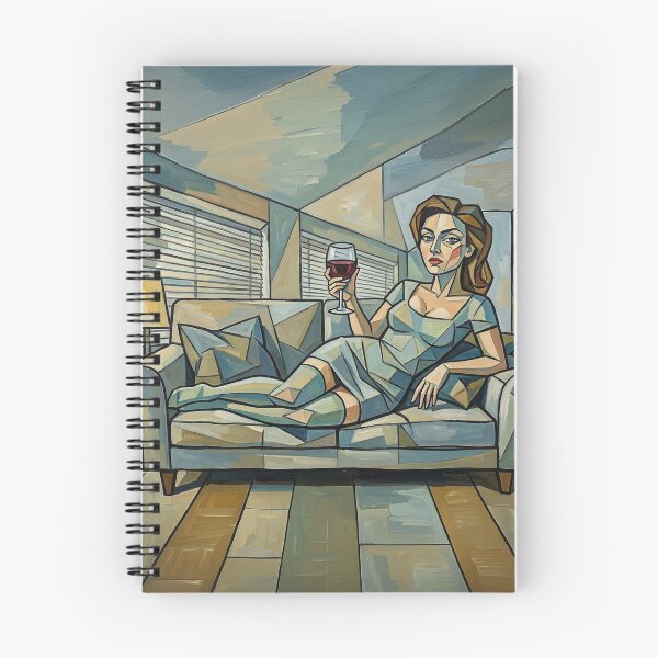 Item preview, Cubist Woman With Wine designed and sold by IanBiAM.