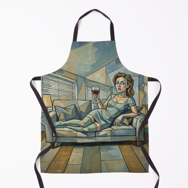 Item preview, Cubist Woman With Wine designed and sold by IanBiAM.