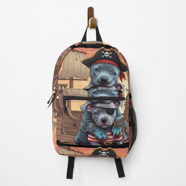 Item preview, Pitbull Love - Pirate I designed and sold by MoonLab Design.