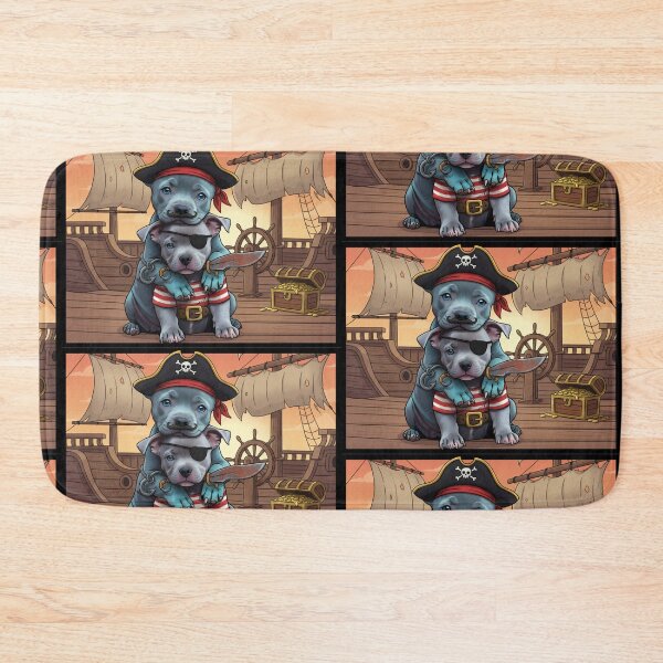 Item preview, Pitbull Love - Pirate I designed and sold by MoonLab Design.