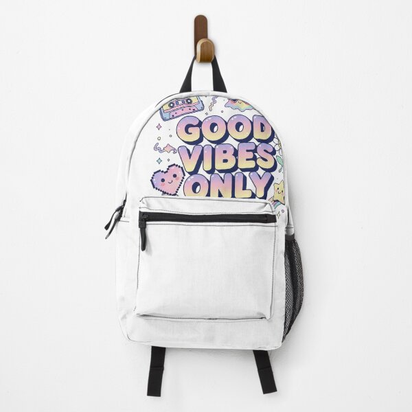 Item preview, Good Vibes Only - Retro 90s Kawaii Pastel Doodle designed and sold by Molcajetee.