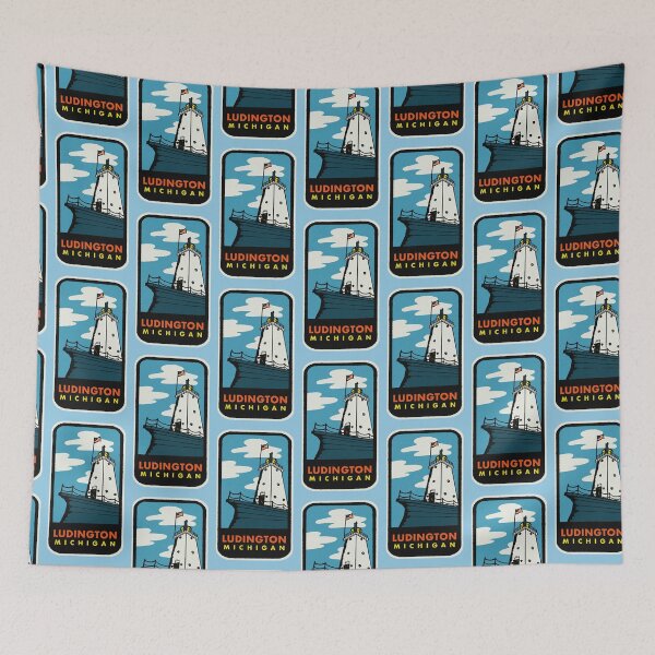 Item preview, Ludington Breakwater Lighthouse designed and sold by emilyd1126.