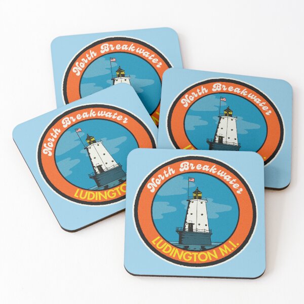 Item preview, Ludington North Breakwater Lighthouse designed and sold by emilyd1126.