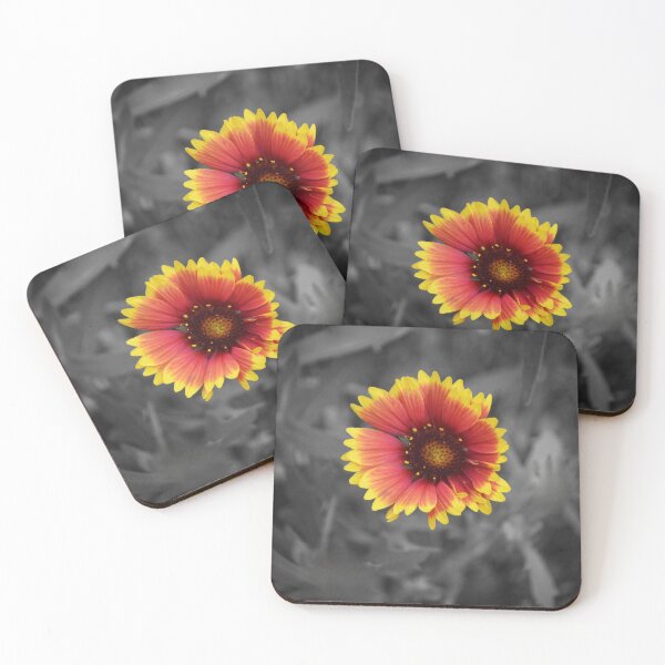 Item preview, Vibrant Red and Yellow Gaillardia Blanket Flower - Color Splash designed and sold by Blossom-Breeze.