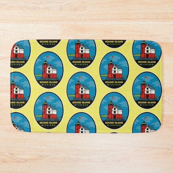 Item preview, Mackinac Round Island Lighthouse designed and sold by emilyd1126.