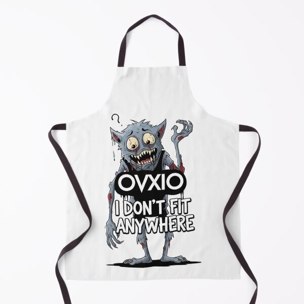 Item preview, I Don't Fit Anywhere - Gritty Outsider Monster Art designed and sold by OVXIO.