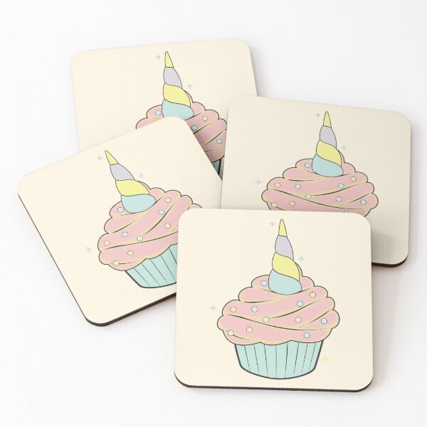 Item preview, Magical Unicorn Horn Pastel Cupcake Sprinkles designed and sold by risingrocket.