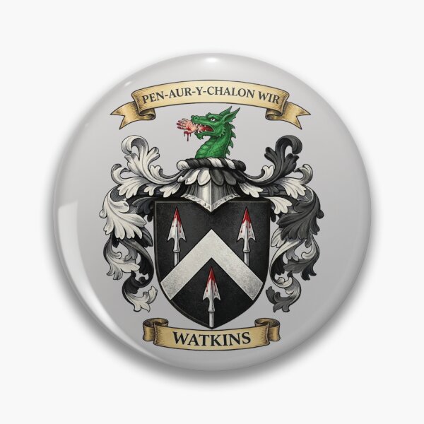 Item preview, The Watkins Family Coat of Arms designed and sold by BagTown Clans.
