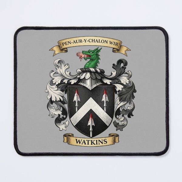 Item preview, The Watkins Family Coat of Arms designed and sold by BagTown Clans.