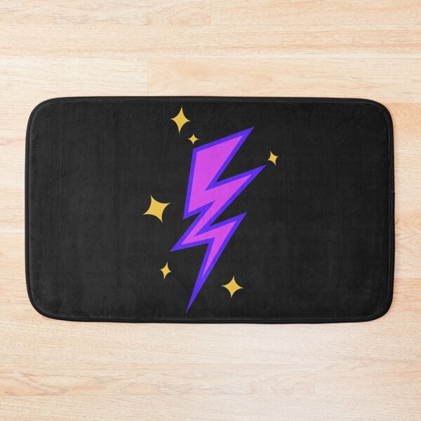 Item preview, Vibrant Purple Lightning Bolt Energy Spark designed and sold by risingrocket.
