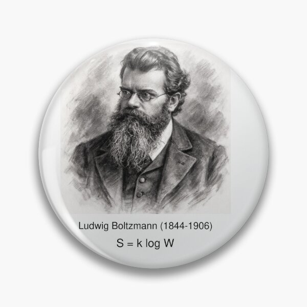 Item preview, Physicist Ludwig Boltzmann (1844-1906) designed and sold by abrazol.