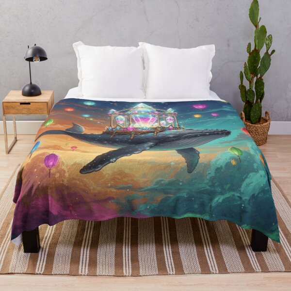 Item preview, Rainbow Sky Whale Carnival Fantasy designed and sold by Whispers of Light✨.