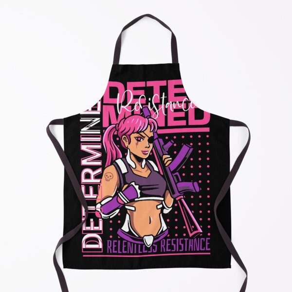 Item preview, Determined Resistance Anime Girl - Cyberpunk Tactical Warrior designed and sold by GenZFashion000.