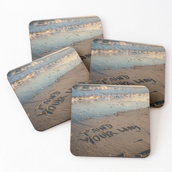 Item preview, Find Your Way Text On Ocean Shoreline designed and sold by chase-thewave.