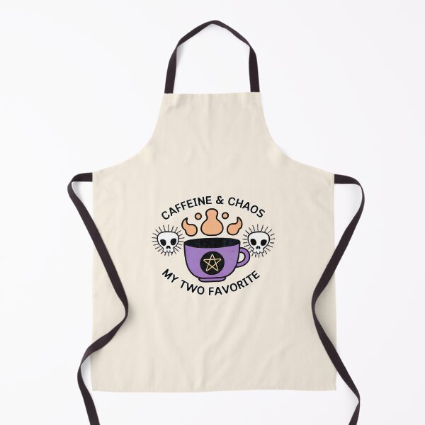 Item preview, Caffeine & Chaos Witch Coffee Sticker designed and sold by PettyPotion33.