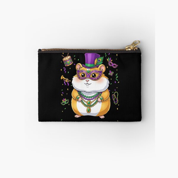 Item preview, Mardi Gras Hamster Fun Lover designed and sold by CORJIDOG-ART.