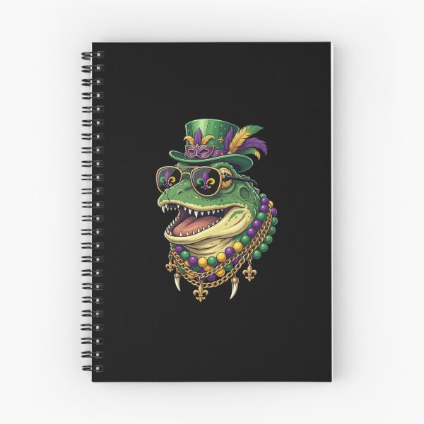 Item preview, Mardi Gras Gator Cool Character For Party designed and sold by CORJIDOG-ART.