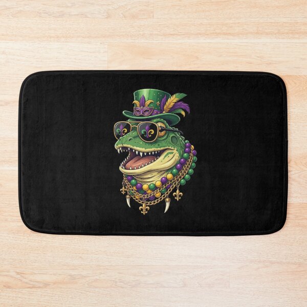 Item preview, Mardi Gras Gator Cool Character For Party designed and sold by CORJIDOG-ART.