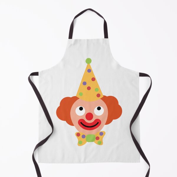 Item preview, Whimsical Party Clown with Colorful Polka Dot Party Hat designed and sold by risingrocket.