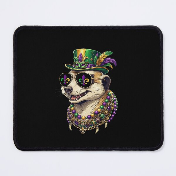 Item preview, Mardi Gras Meerkat King designed and sold by CORJIDOG-ART.