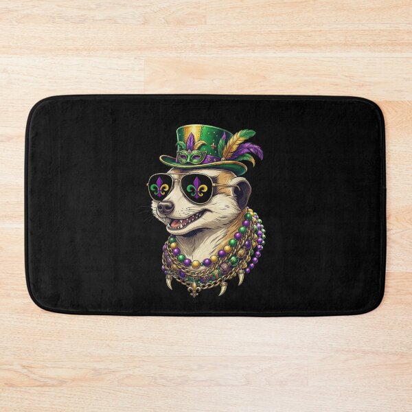 Artikelvorschau, Mardi Gras Erdmännchenkönig entworfen und verkauft von CORJIDOG-ART.