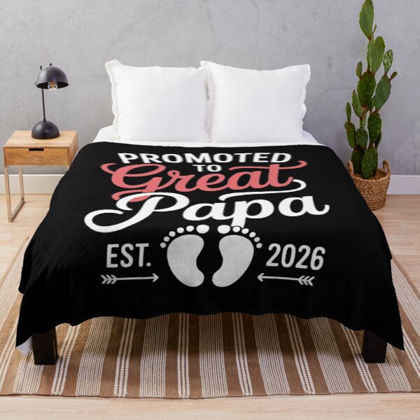 Item preview, Promoted To Great Papa Est 2026 New Grandfather Gift designed and sold by CORJIDOG-ART.