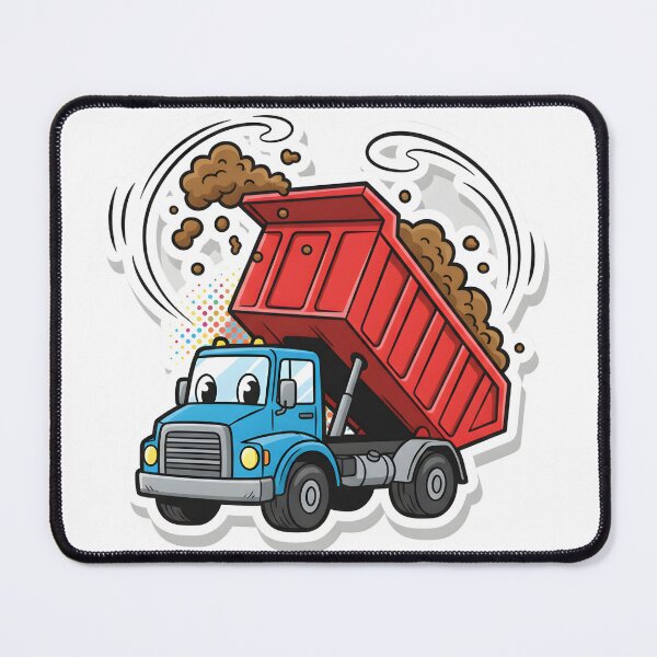 Item preview, Dump Truck Cartoon designed and sold by 4AGift.