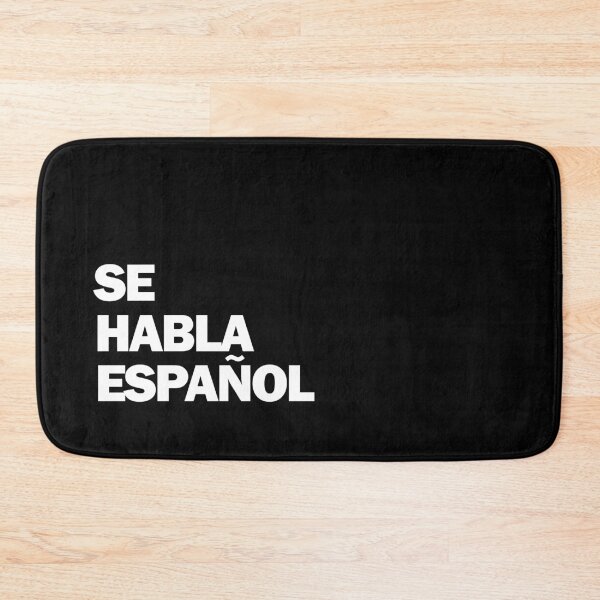 Item preview, Se Habla Espanol - White Letters designed and sold by Oliver Gabriel Gonzalez Leon.