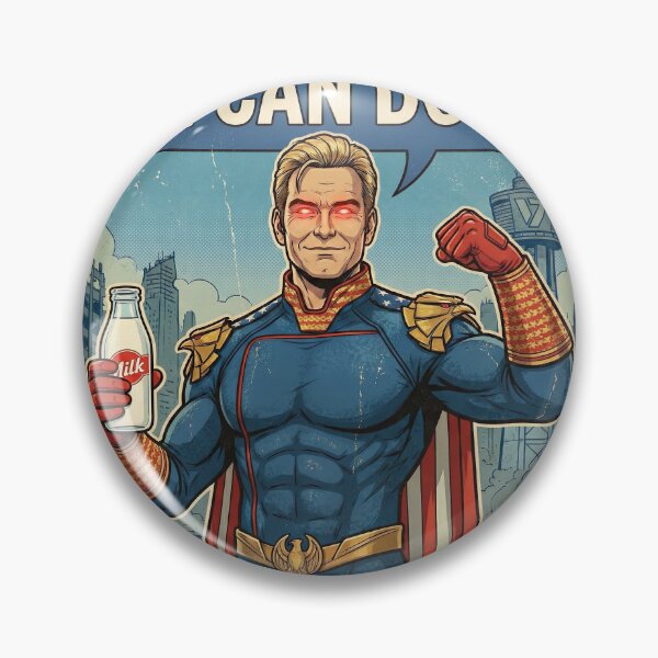 Item preview, Homelander "We Can Do It!" Vintage Propaganda Poster designed and sold by LiteTH.
