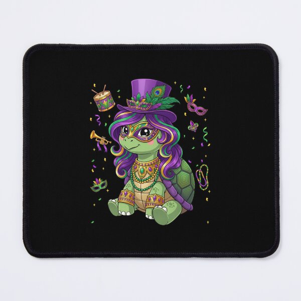 Item preview, Mardi Gras Turtle Queen designed and sold by CORJIDOG-ART.