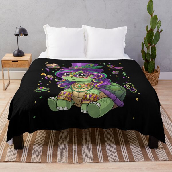 Item preview, Mardi Gras Turtle Queen designed and sold by CORJIDOG-ART.