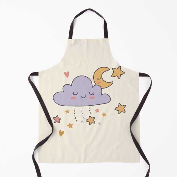 Item preview, Sleepy Purple Cloud and Crescent Moon Celestial Dreamscape designed and sold by risingrocket.