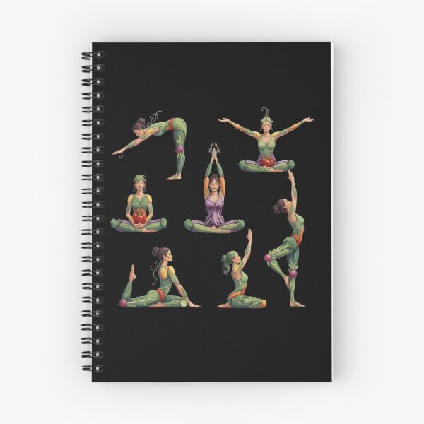 Item preview, Yoga Pose Sequence Illustration designed and sold by Teenidesign .