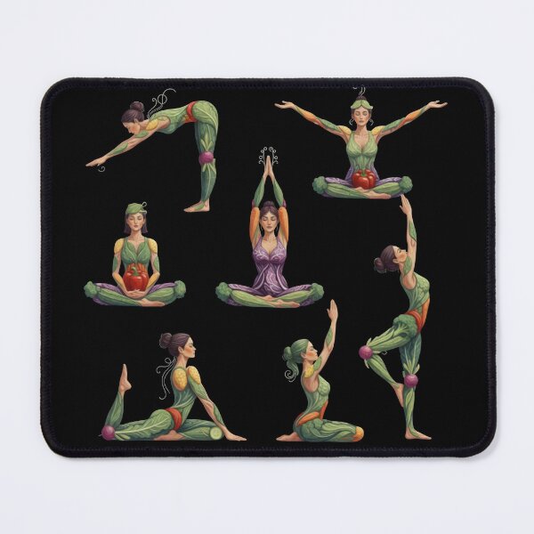 Item preview, Yoga Pose Sequence Illustration designed and sold by Teenidesign .