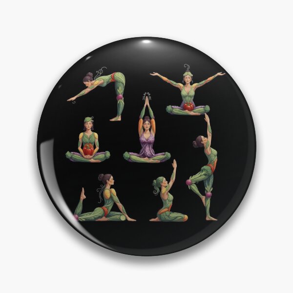 Item preview, Yoga Pose Sequence Illustration designed and sold by Teenidesign .