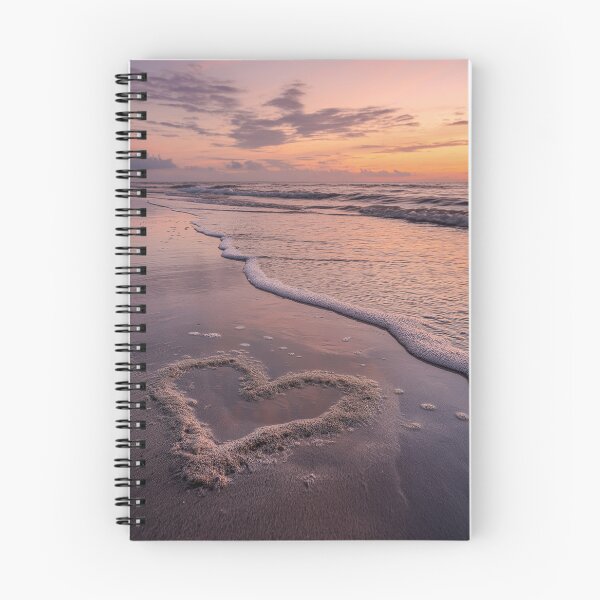 Item preview, Heart In The Sand Sunset Beach Photography designed and sold by chase-thewave.