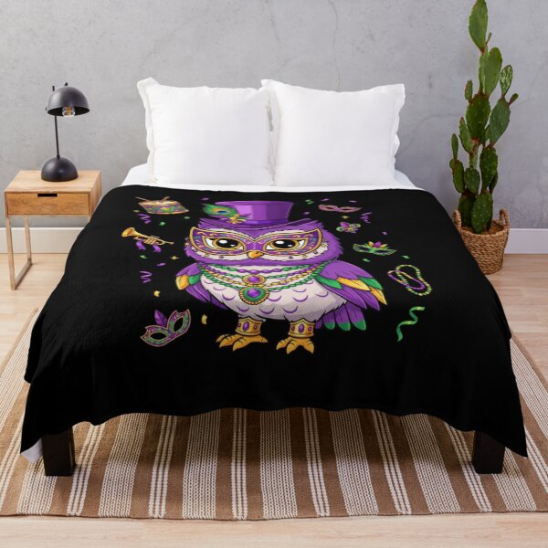Item preview, Mardi Gras Owl Masquerade New Orleans Celebration designed and sold by CORJIDOG-ART.