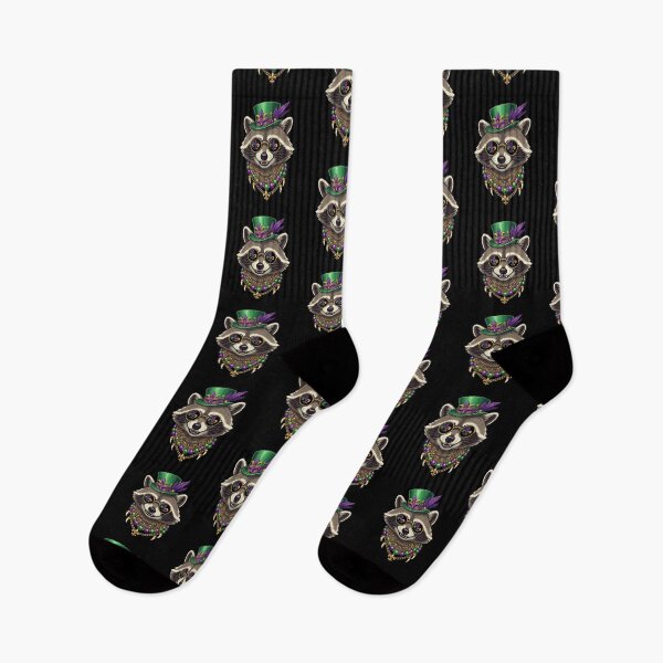 Item preview, Mardi Gras Raccoon Fleur De Lis For Him designed and sold by CORJIDOG-ART.