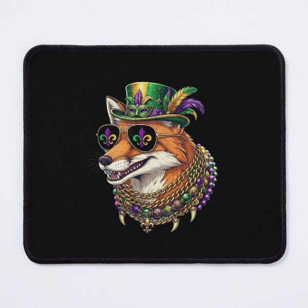 Item preview, Mardi Gras Fox King designed and sold by CORJIDOG-ART.