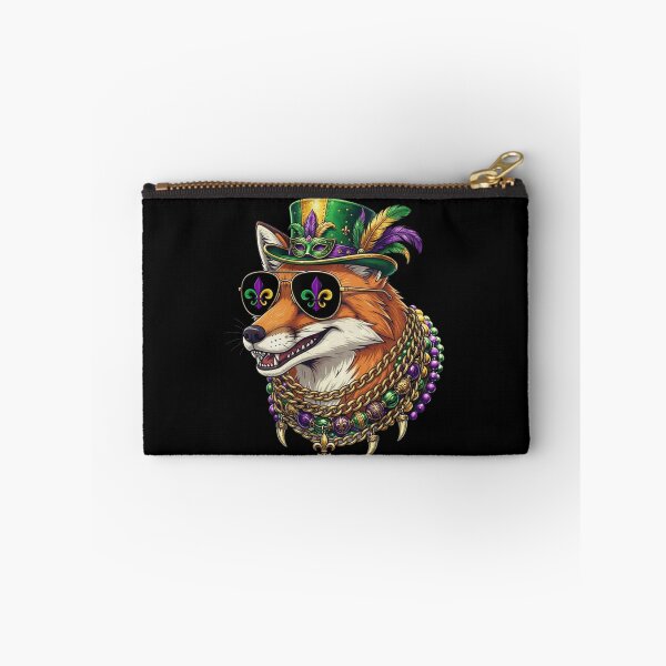 Item preview, Mardi Gras Fox King designed and sold by CORJIDOG-ART.