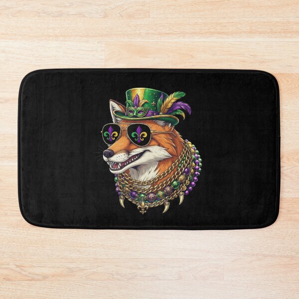 Item preview, Mardi Gras Fox King designed and sold by CORJIDOG-ART.