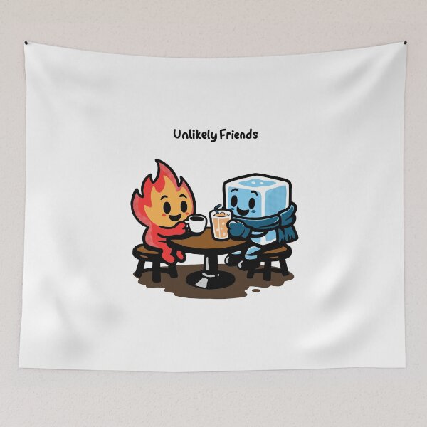 Item preview, Unlikely Friends designed and sold by Kimprut.