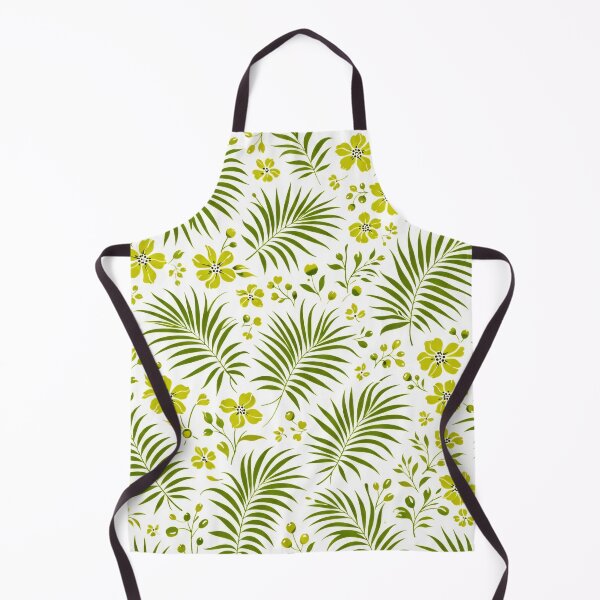 Item preview, Olive Green Earthly Colors Tropical Palm Leaves designed and sold by scicilysimonee.