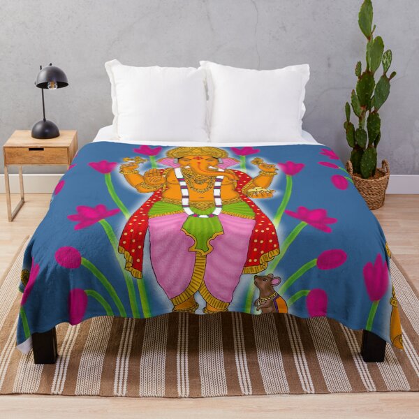 Item preview, Lord Ganesha Art – Hindu Elephant God Spiritual Illustration designed and sold by Harshit_Digital_Arts.