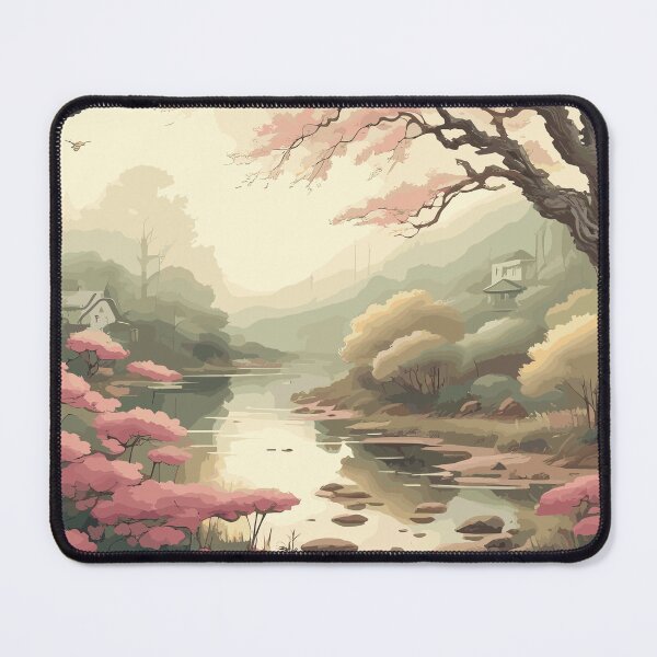 Item preview, Morning Serenade - A Tranquil Morning Scene designed and sold by PrithviApparels.